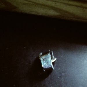 Blue Topaz in silver Earrings